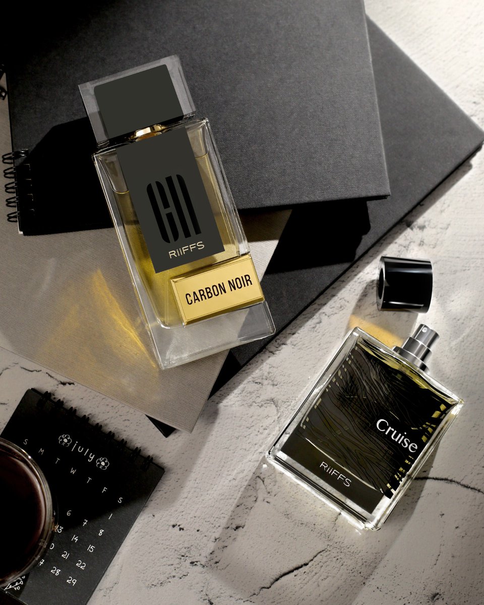 Fragrancebookk's tweet image. Carbon Noir and Cruise are two distinct and captivating perfumes that have carved a niche in the fragrance world. 
#codeofluxury #riiffs #riiffsperfumes #perfume #fragrance #shopping #luxury #perfumelovers #perfumecollection #scent #importedperfumes #scentoftheday #eaudeparfume