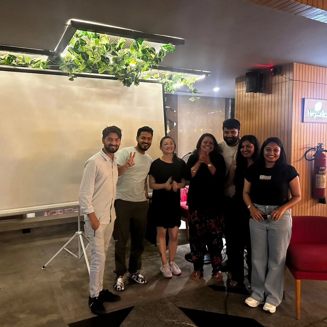 IWTKQuiz's tweet photo. 🎬 Lights, Camera, Absurdity! 🤣 Unmasking Bollywood's Epic Twists and Turns in the Most Hilarious Trivia Showdown Yet! 🎥🕶️
Congratulations to the Trivia Titans who conquered the Bollywood challenge! 🏆🎉
#trivia #Bollywoodquiz #iwtk https://t.co/0Ekau8dDN4