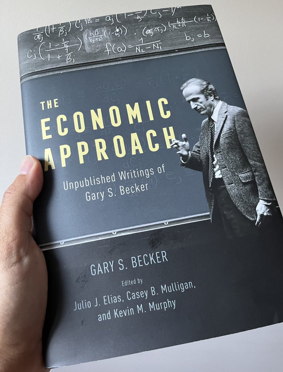 causalinf's tweet photo. Thinking about this new Becker book. When you think abt it, all of us are likely going to die with tons of resting and unfinished papers on our computers. I heard Mulligan or Murphy said when they read them that many were “very interesting”. So that’s kind of cool. https://t.co/EICe8yWip1