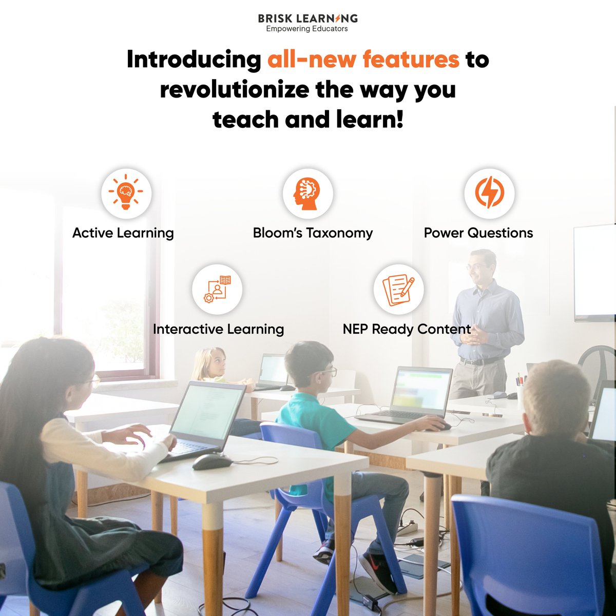 brisklearning_'s tweet photo. We bring to you a revolution in teaching and learning. Our product features have been carefully selected to guarantee that teachings are not just learnt but also enjoyed, comprehended, and remembered.#edtech #education #educational #advancelearning #AdvancingEducation https://t.co/uW6ErWqIkc