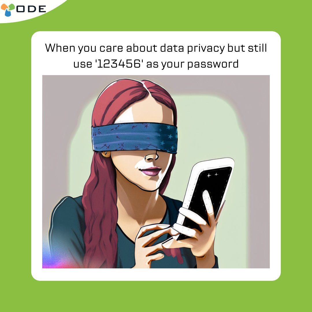 🙈 Guardian of Data Privacy, But... 🙈

Let's keep that digital fortress strong! 🔒

Your passwords deserve more love. 💙

.

.

.

#DataPrivacyMatters #StrongPasswords #DigitalGuardian #passwordsecurity #dataprivacy #datacoup #odeinfinity #ODEHoldings