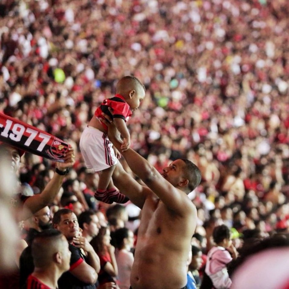 A realização de um sonho de todo rubro-negro: ❤️🖤