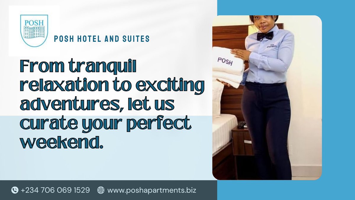 🌆 Experience the Ultimate Weekend Escapade at Posh Hotel and Suites. Unwind and explore, let us curate your perfect weekend. 🌟💼 #PoshHotelAndSuites #perfectweekend #lagos #lekki #suites #victoriaisland #islandcity #poshhotel #weekend #hotel #vacationmood #hustle #posh #hotels