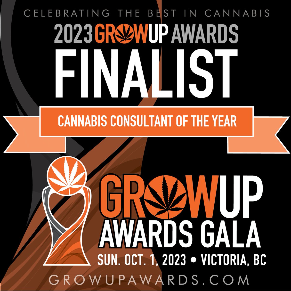 CannaNavigators (@cannanavigators) on Twitter photo We're honored to be nominated for 'consultant of the year' award!
Thank you to all our amazing team members, clients and friends for helping us succeed for over 10 years in the #cannabisindustry.
Good luck to all the finalists!
<a href="/growupcanada/">Grow Up Conference, Expo and Awards</a>
growupawards.com/vote
<a href="/davidhyde2/">David Hyde</a> We're honored to be nominated for 'consultant of the year' award!
Thank you to all our amazing team members, clients and friends for helping us succeed for over 10 years in the #cannabisindustry.
Good luck to all the finalists!
<a href="/growupcanada/">Grow Up Conference, Expo and Awards</a>
growupawards.com/vote
<a href="/davidhyde2/">David Hyde</a>
