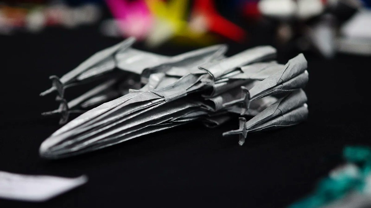 Awesome Origami Designs from a Galaxy Far, Far Away: origami.me/last-jedi/ #origami #starwars