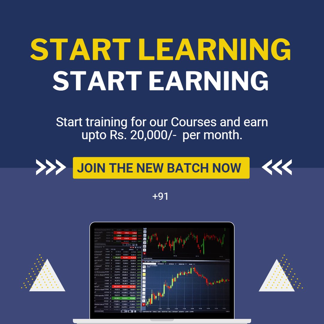 DeltaEdu0510's tweet image. Get yourself enrolled in our New Batches. Start Learning and start generating income.
.
.
.
#sharemarket #deltahedging #onlinecourse #deltatraining #stockmarket #course
#options #sharemarkettips #sharemarketcourses #trading #tradingtips #sharemarketindia #business #Delta