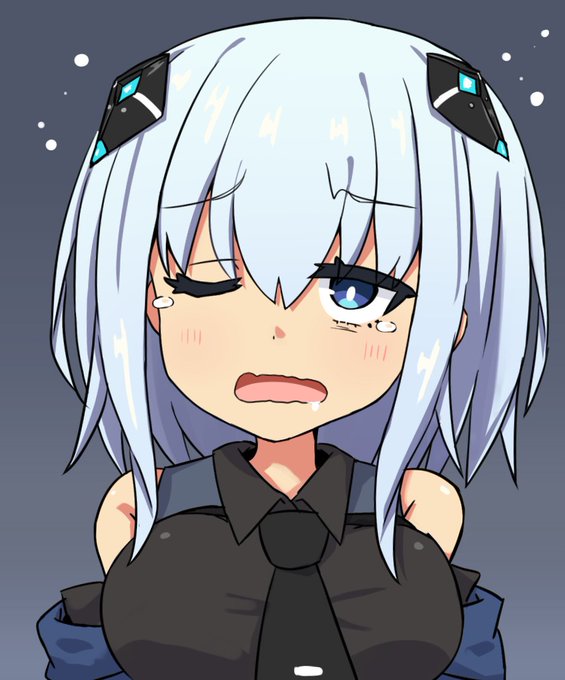 眠すぎて泣いているてゅるくちゃん! 