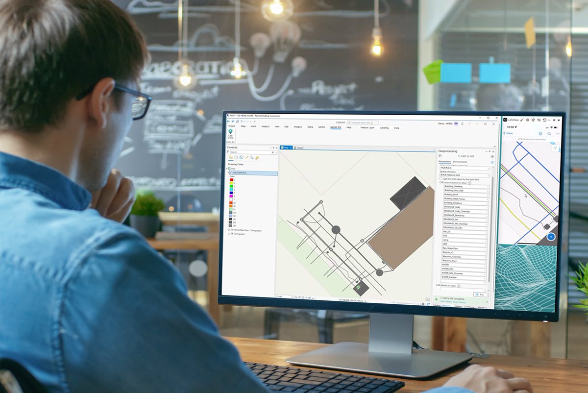 Introducing CAD Transform our #ArcGIS #plugin which which transforms a CAD drawing to GIS. No need to purchase expensive third-party desktop and server applications, now easily convert your drawing in ArcGIS Pro with CAD Transform. Read more hubs.ly/Q01_qCQC0 #CAD #GIS