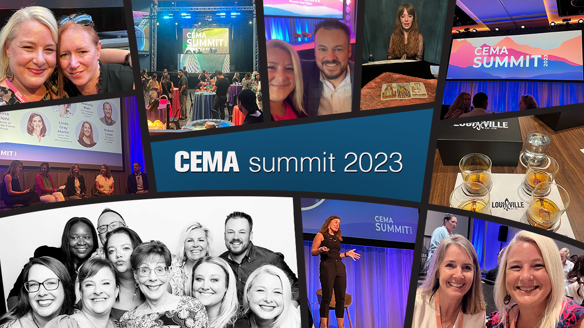 xpodigital's tweet image. Once again #CEMASummit23 did not disappoint! Event trends, strategies and our hospitality industry State of the Union were addressed in impactful keynotes and breakout sessions. Sheri had the pleasure of networking alongside amazing, like-minded event marketing professionals!