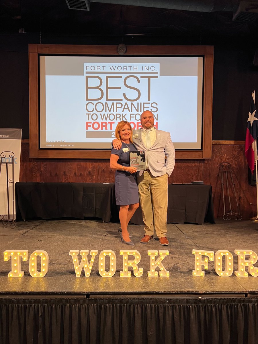 CornerStoneHire's tweet image. We are passionate about our people and are honored to be named one of the Best Companies to Work for in Fort Worth by @FWincmag. Our roots run deep in Fort Worth, where we opened our first location over 30 years ago.
#BestCompaniesToWorkFor #FortWorth #WomanOwned #FaithBased
