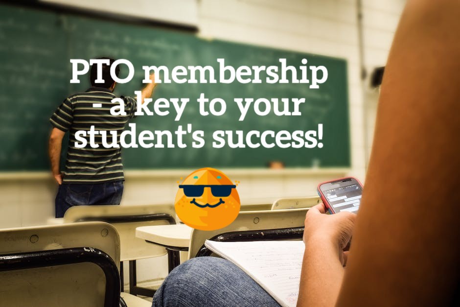 TGIF, right? Once you're done answering those morning emails, why not join the Sanderson PTO? It's cheap, easy, and worthwhile! (Not only do our efforts support your student, but high school involvement is no less important than it was in middle school.) sandersonpto.com/join