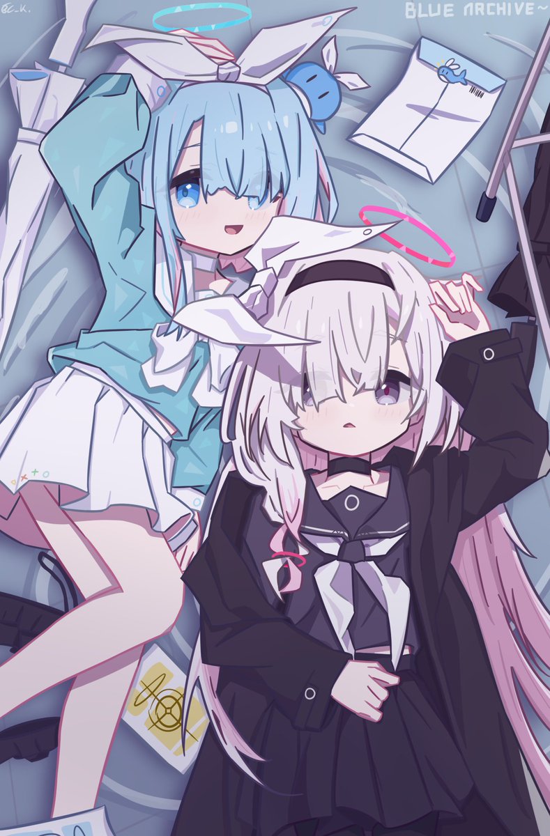 BC_keoke's tweet image. #ブルアカ arrona×plana