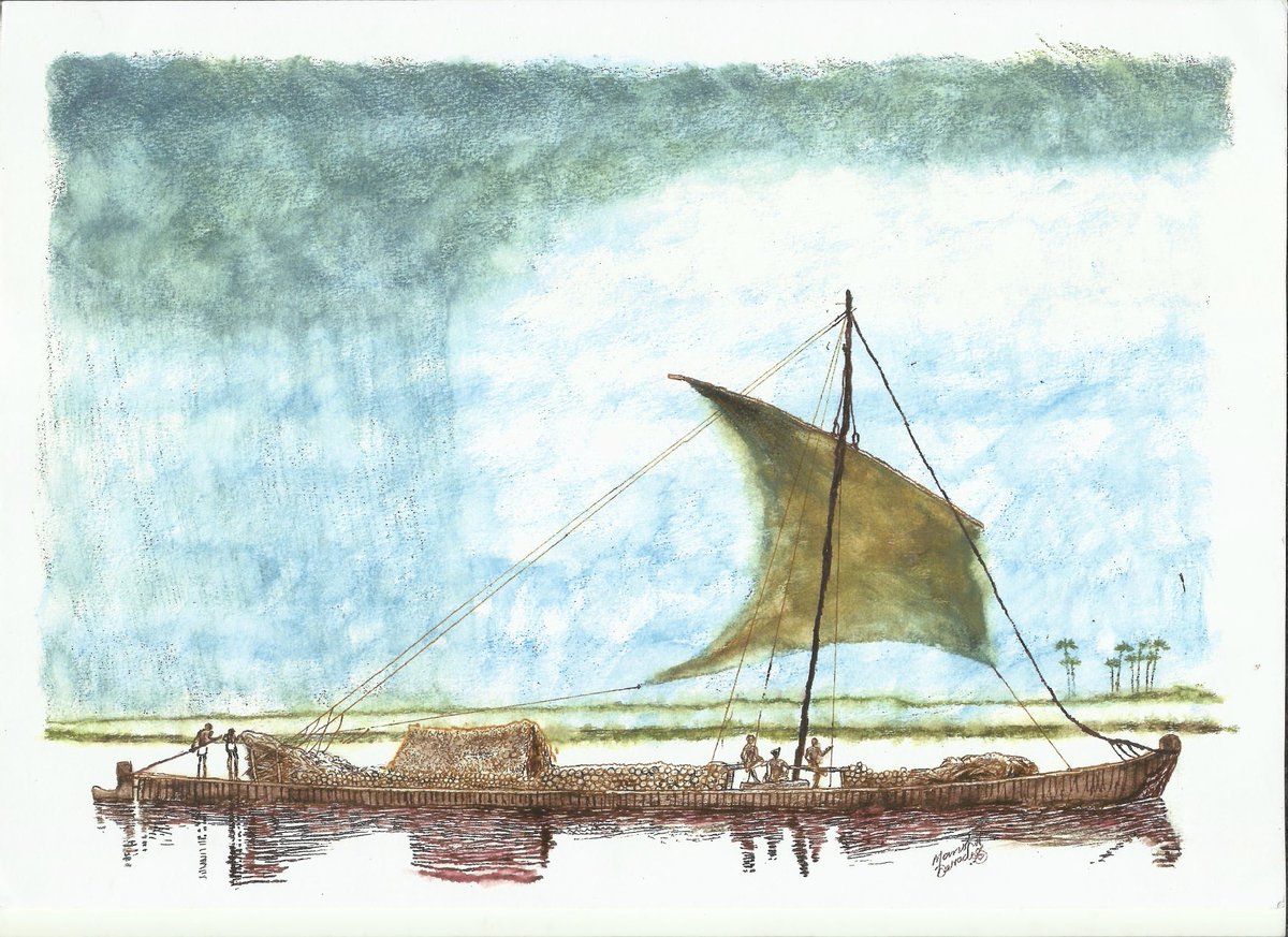 fabwrite's tweet photo. This lovely oil painting of a raft on Buckingham Canal near #PulicatLake was painted by the late Padma Shri Manohar Devadoss in 1966. One of his earliest art works, he shared this with me for the article I wrote about him. @CMOTamilnadu #SavePulicat please! https://t.co/Wc3l48Gexm