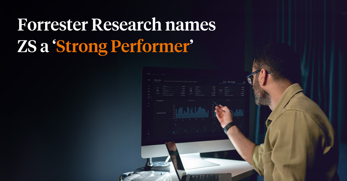 ZSAssociates's tweet image. What can our #customeranalytics services and #personalization capabilities do for you? @forrester names ZS a “Strong Performer” in CASPs in 2023. bit.ly/44emYrs