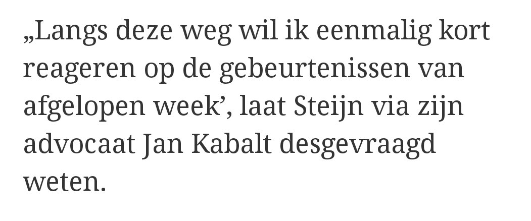 Even kijken hoelang deze belofte blijft staan. #NACpraat
