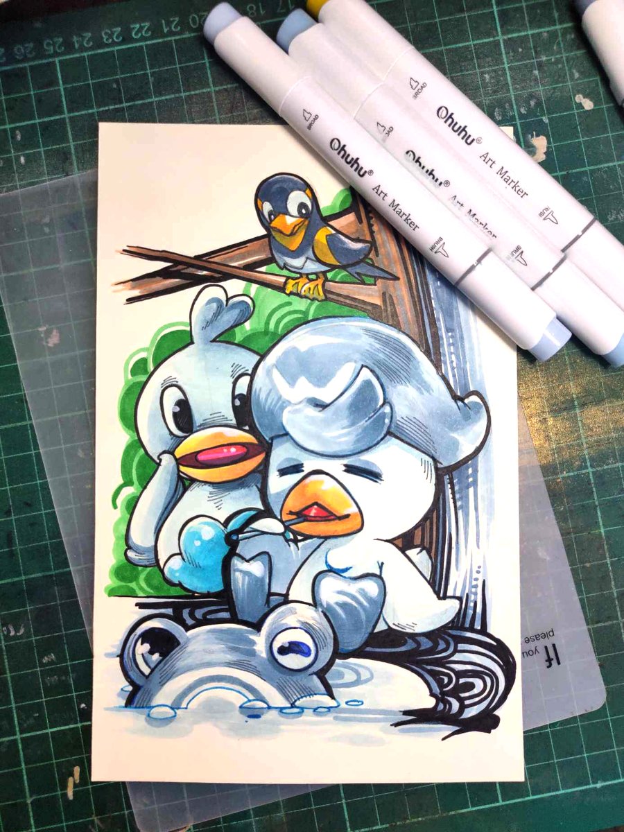 BernceWorks's tweet photo. WHO'S THAT POKEMON?
Use the code BEExBERNCE to get 8% discount when you purchase @Ohuhu_ph Art Supplies only at @beehappycraft.
#Ohuhuph #beehappycraftsph #ohuhuartsupplies #Quaxly #PokemonScarletViolet #BernceWorks https://t.co/RBiWGGaGw2