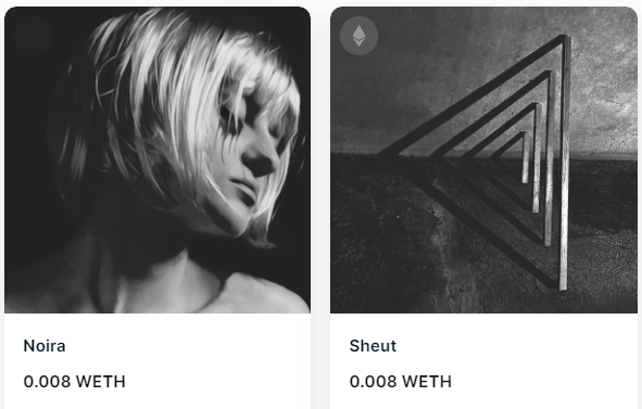 Auction started on Noira and Sheut from 0xNero Collection
Starts on 0.008 $WETH
opensea.io/collection/0xn…
Gonna be the last listing for both items.