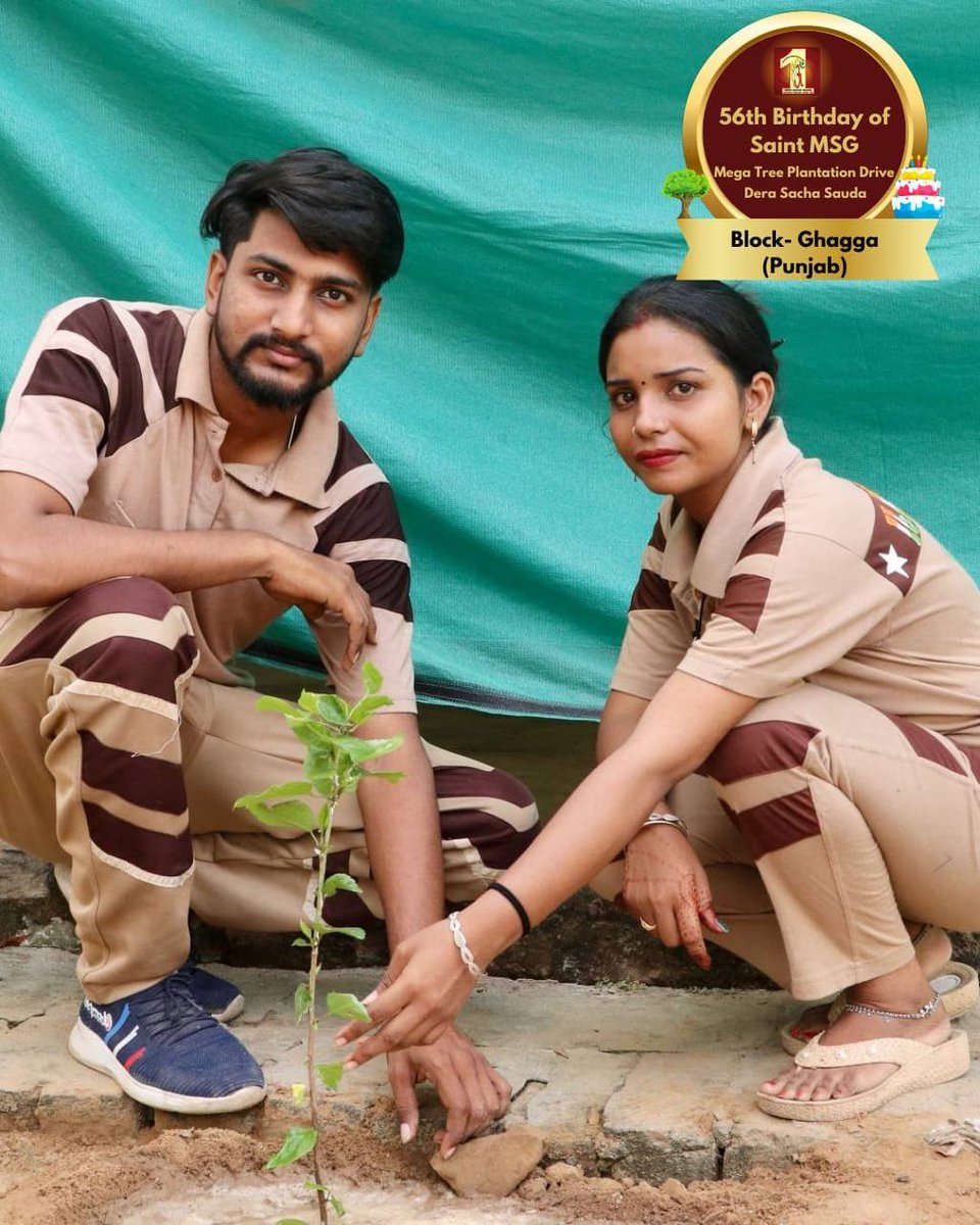 #GiftOfTrees
#56thBirthdayOfSaintMSG #56thBirthdayWithTreePlantation
#GREEN
#GreenInitiative
#TreePlantation
#Ecofriendly
#DeraSachaSauda
#RamRahim
#GurmeetRamRahim
#SaintDrMSG
#SaintDrMSGInsan