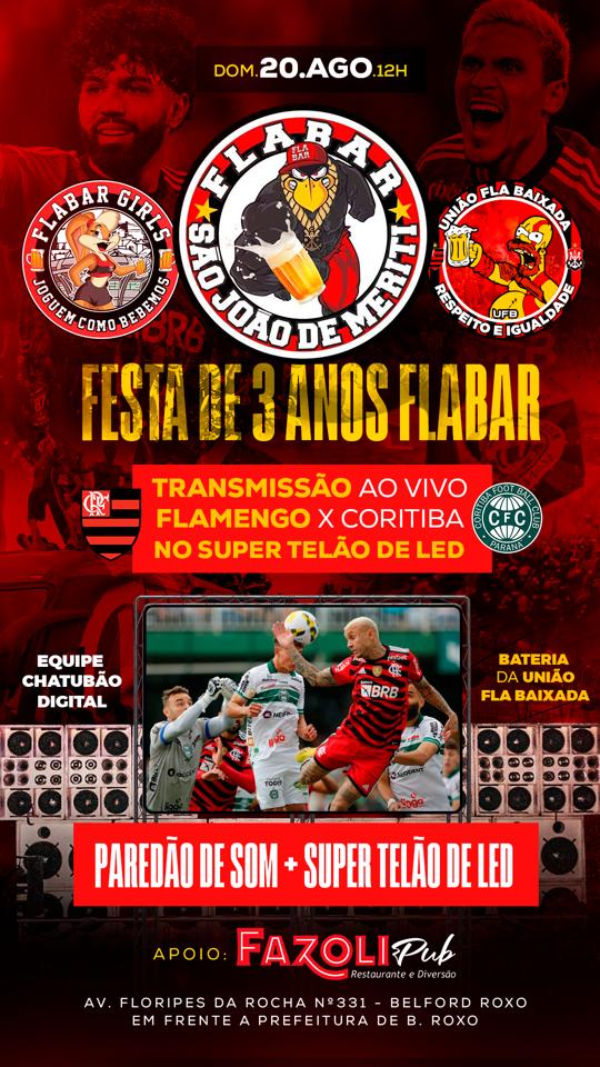 flanilopolis's tweet photo. ⚠️⚠️⚠️⚠️⚠️⚠️⚠️⚠️⚠️
ALOOOO TROPAAAAAA
DOMINGO DIA 20 É A FESTA DOS NOSSOS AMIGOS DA FLABAR , VAMOS COM TUDO!
 ⚠️⚠️⚠️⚠️⚠️⚠️⚠️⚠️⚠️
 SAIREMOS AS 14:00 DO QUIOSQUE DA PRACA !..
⚠️⚠️⚠️⚠️⚠️⚠️⚠️⚠️⚠️
#flabar #flanilopolis #CRF #03anos https://t.co/vEVOMdsH13
