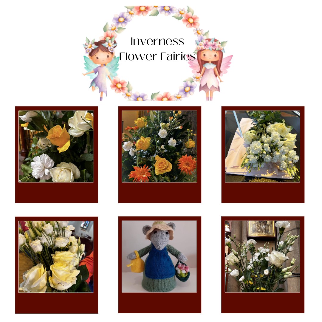 Our Inverness #FlowerFairies have their own Facebook page Inverness Cathedral Flower Fairies  Our dedicated and talented team of flower fairies work to bring God's glory through our floral arrangements through the year season by season.   #invernessflowers #floralarrangements