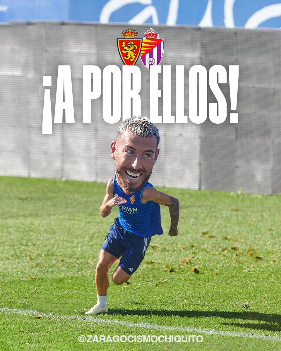 Hoy no es un día cualquiera... Hoy juega el equipo de Sergi Chiquito 💙
𝙑𝘼𝙈𝙊𝙎 𝙕𝘼𝙍𝘼𝙂𝙊𝙕𝘼! 𝘼 𝙋𝙊𝙍 𝙀𝙇𝙇𝙊𝙎!