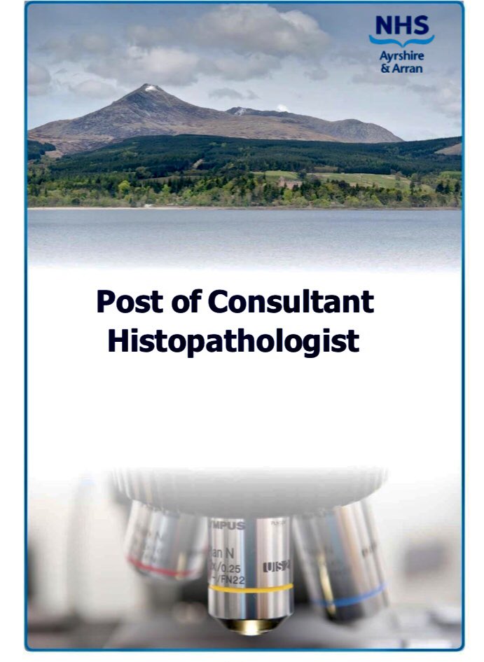 Ayrshire Pathology (@ayr_pathology) on Twitter photo A great opportunity to join a forward thinking, innovative Cellular Pathology Service in a great location! Please share across your networks! ๐๐ป๐๐ป๐๐ป
apply.jobs.scot.nhs.uk/Job/JobDetail?โฆ
<a href="/cottrell_lorna/">Lorna Cottrell #FBPE</a> <a href="/suzycotton/">Suzanne ๐ฉ๐ผโโ๏ธ๐ฉ๐ผโ๐ฌ๐ชโ๏ธ๐๐ปโโ๏ธโ๏ธ๐ฑ๐ฅฆ๐งถ</a> <a href="/hornej13/">Dr Jo Horne</a> <a href="/NHSaaa/">NHS Ayrshire & Arran</a> <a href="/Crawfordmcguff3/">Crawford McGuffie</a> <a href="/EdwardsJojo16/">Joanne Edwards</a> <a href="/LothianHCS/">NHS Lothian Healthcare Science</a> A great opportunity to join a forward thinking, innovative Cellular Pathology Service in a great location! Please share across your networks! ๐๐ป๐๐ป๐๐ป
apply.jobs.scot.nhs.uk/Job/JobDetail?โฆ
<a href="/cottrell_lorna/">Lorna Cottrell #FBPE</a> <a href="/suzycotton/">Suzanne ๐ฉ๐ผโโ๏ธ๐ฉ๐ผโ๐ฌ๐ชโ๏ธ๐๐ปโโ๏ธโ๏ธ๐ฑ๐ฅฆ๐งถ</a> <a href="/hornej13/">Dr Jo Horne</a> <a href="/NHSaaa/">NHS Ayrshire & Arran</a> <a href="/Crawfordmcguff3/">Crawford McGuffie</a> <a href="/EdwardsJojo16/">Joanne Edwards</a> <a href="/LothianHCS/">NHS Lothian Healthcare Science</a>