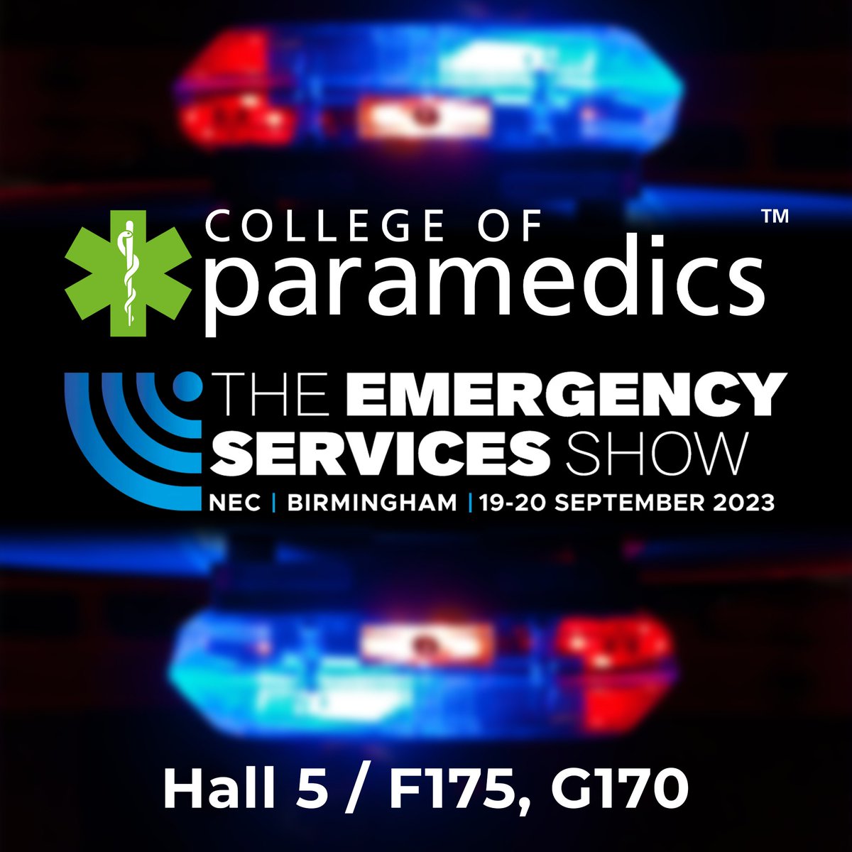 We’re super excited to attend the Emergency Services Show this September 19th – 20th 

👋 Come see us in Hall 5, stand F175 and G170 – we’ll be offering a full programme of CPD sessions from our seminar area.

More info here 👉 bit.ly/3qAiTzQ 

#ESS2023 #ParamedicsUK