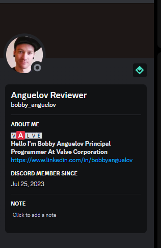 MinashiSyjee's tweet photo. be careful guys someone might tell you that you are getting perma banned on steam and there is a fake bobby anguelov on discord https://t.co/QYn7yihbfL