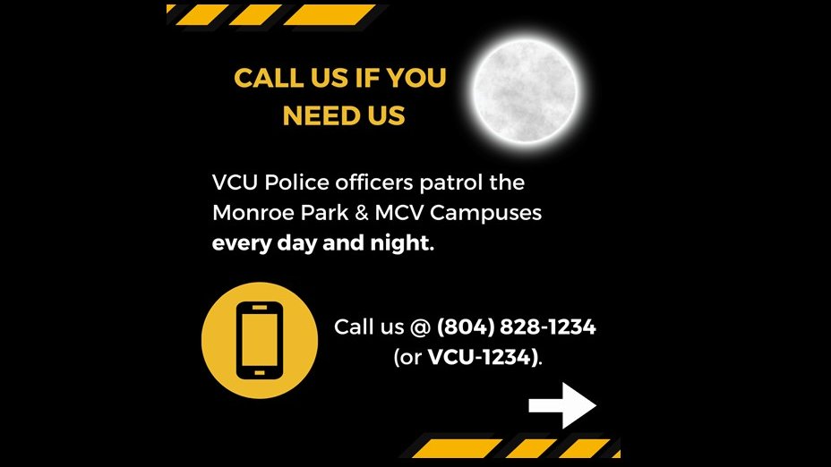 VCUPD tweet picture