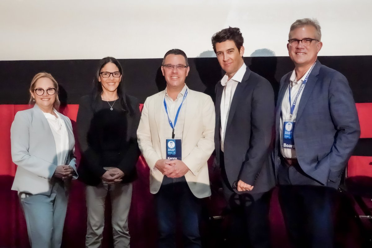 atljewishfilm's tweet photo. It was pure gold! We had an amazing night celebrating #GoldaMovie with director @GNattiv, at a special advance screening of his new film for #AJFF members.

GOLDA is coming to a theater near you starting August 25.

📸 Eric Burkard https://t.co/MT8iuTRXfr