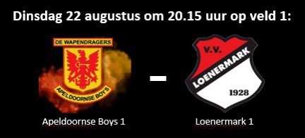 Na een prima 2 weken in juni en start voorbereiding in augustus, gaan we dan ook echt beginnen. 

Wij zijn er klaar voor en hebben vooral heel veel zin in het nieuwe seizoen.

Benieuwd? Kom aanstaande dinsdag lekker kijken op ons mooie complex aan de dubbelbeek.