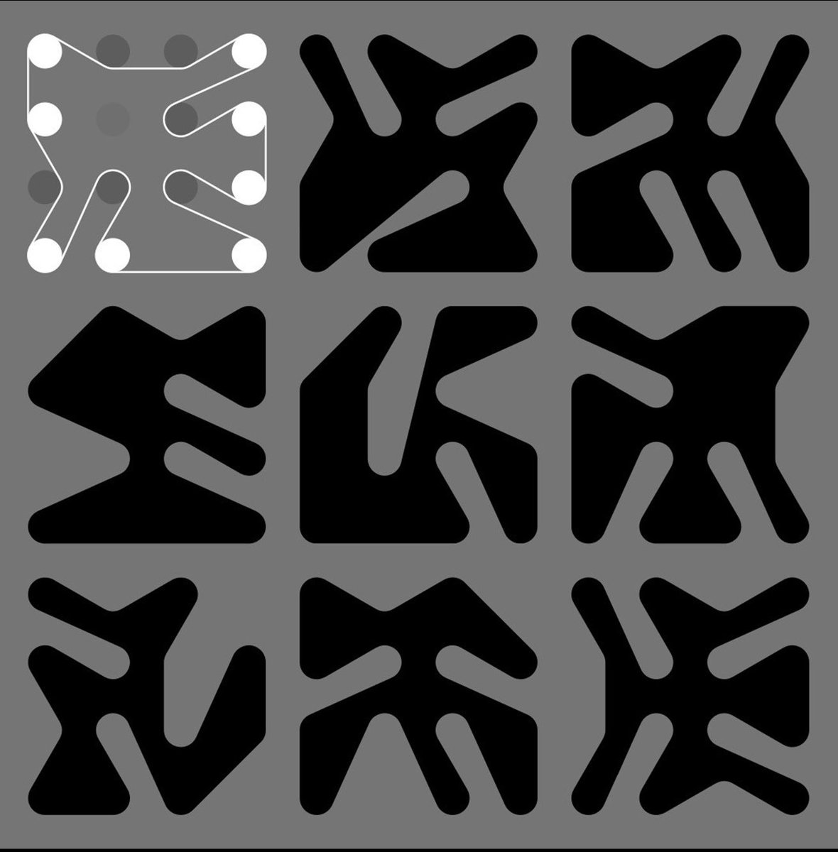 <a href="/CirrusNFT/">Cirrus</a> whoa. a grail indeed. never sleep on a piece that inspired a movement. we feel the same about Schematic by <a href="/NickKuder/">Nick Kuder</a> which inspired the design system that became Ringers.