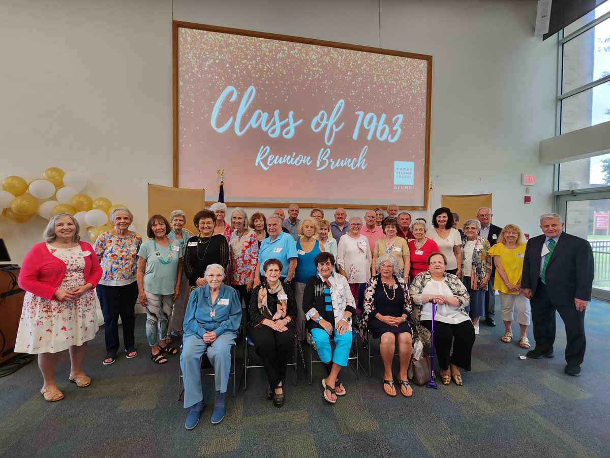 Yesterday was an amazing day with the class of 1963! They celebrated their 60th reunion with us with great stories and memories. Help us celebrate them!
#RICEvents #classof63