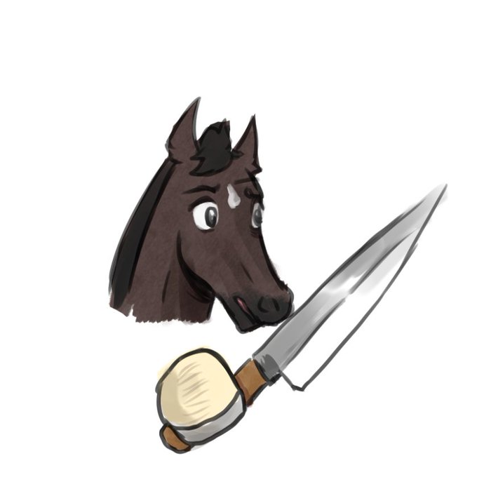 「武器を持った 馬」のTwitter画像/イラスト(新着)｜2ページ目