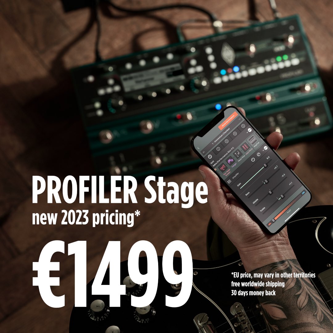 Get your PROFILER directly from Kemper! kemper-amps.com/products