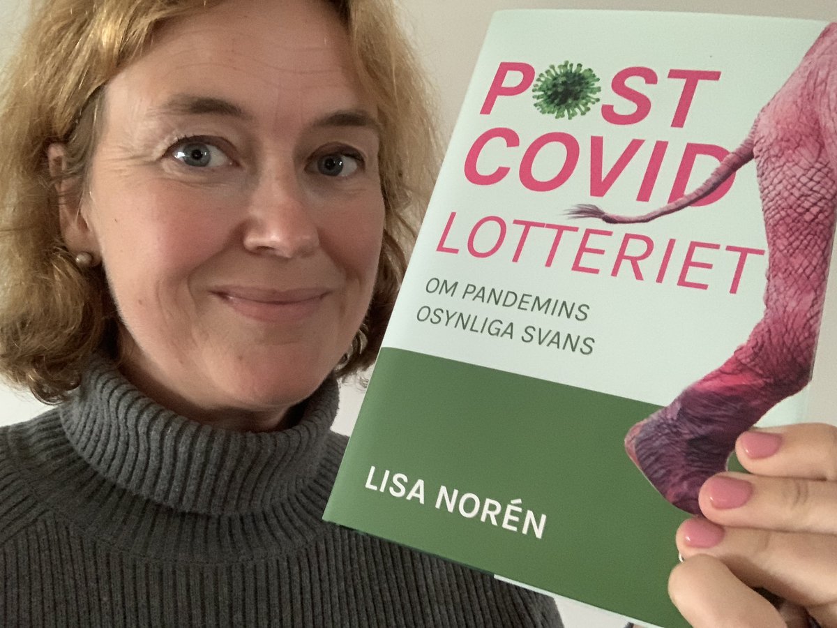 21/8 släpps min bok Postcovidlotteriet: om pandemins osynliga svans.
Jag vill som läkare med postcovid bidra till folkbildningen om vår nya folksjukdom, och ta upp hur din vård beror på var du bor. Rekommenderas om du känner någon sjuk, eller är intresserad av vård och samhälle.