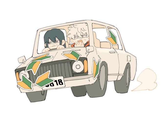 「2boys driving」 illustration images(Latest)