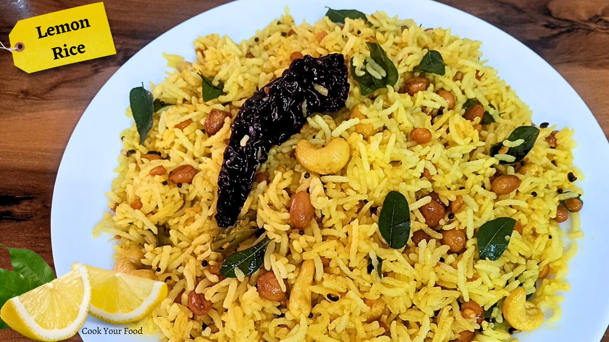 CYF_RECIPES's tweet photo. Recipe Link : https://t.co/PcKr26dVA3
Lemon Rice - little tangy,spicy, nutty and full of flavors is much popular in South India 🇮🇳 Do try this super easy and quick recipe uploaded on my YouTube Channel!
#lemonrice #friedrice #quickrecipe #cookyourfood #cookyourfoodrecipes https://t.co/G2lX7Wv13G