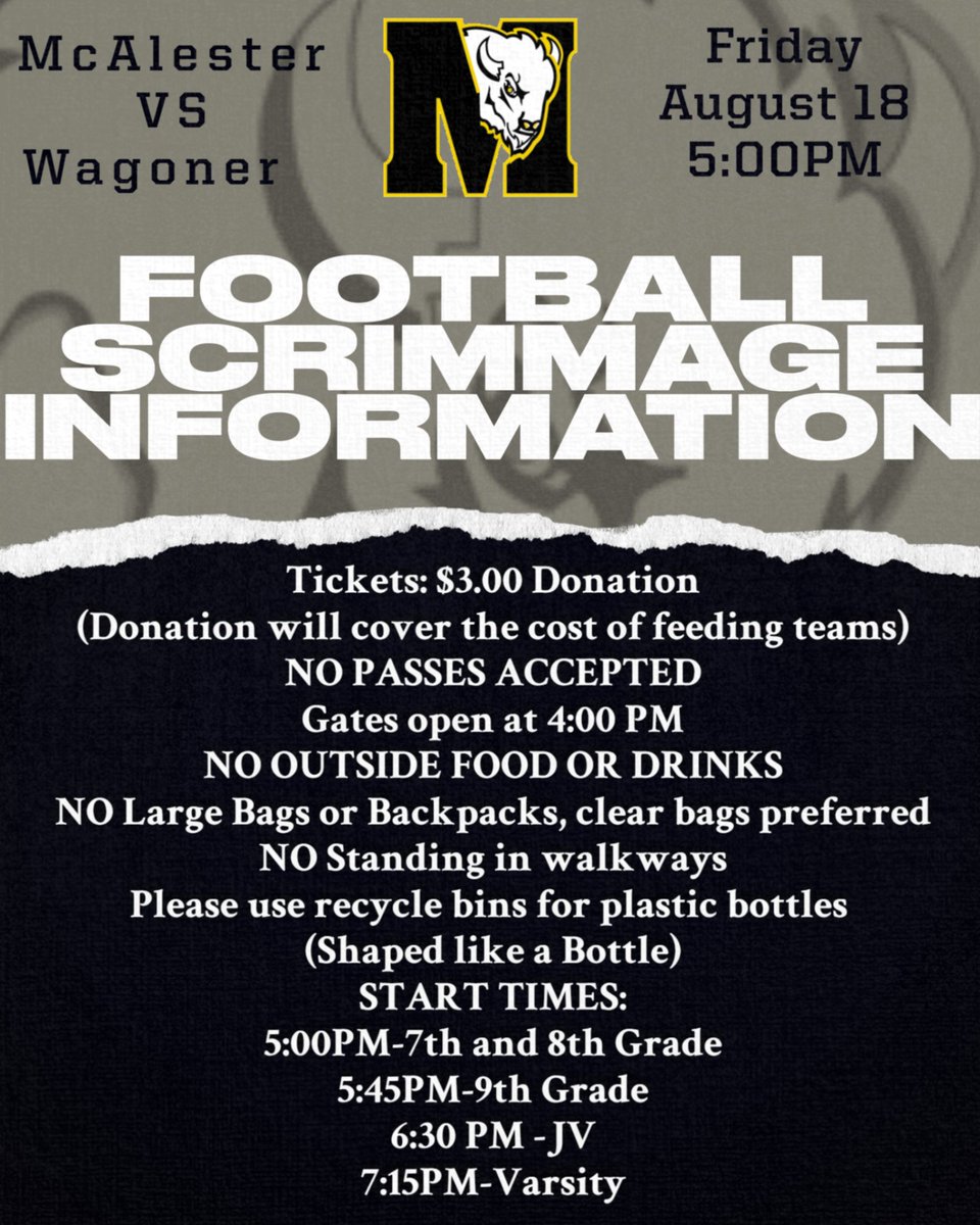 McAlester Athletics (@mcabuffaloes) on Twitter photo 