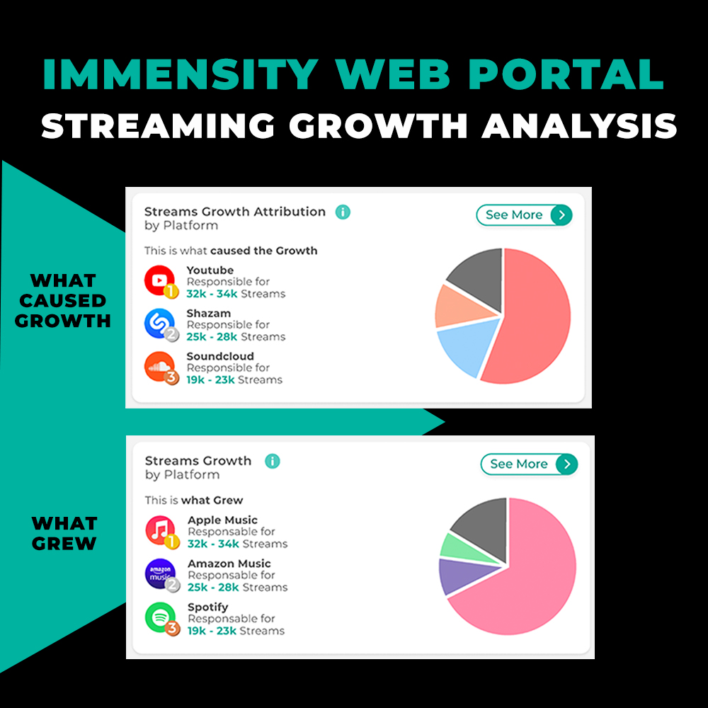 The Immensity system has some new features on the horizon which will make it easier to understand where you’ve experienced growth in various areas in your digital presence and what caused that growth.

Learn more: immensityforartists.com

 #musicanalytics #musictechnology
