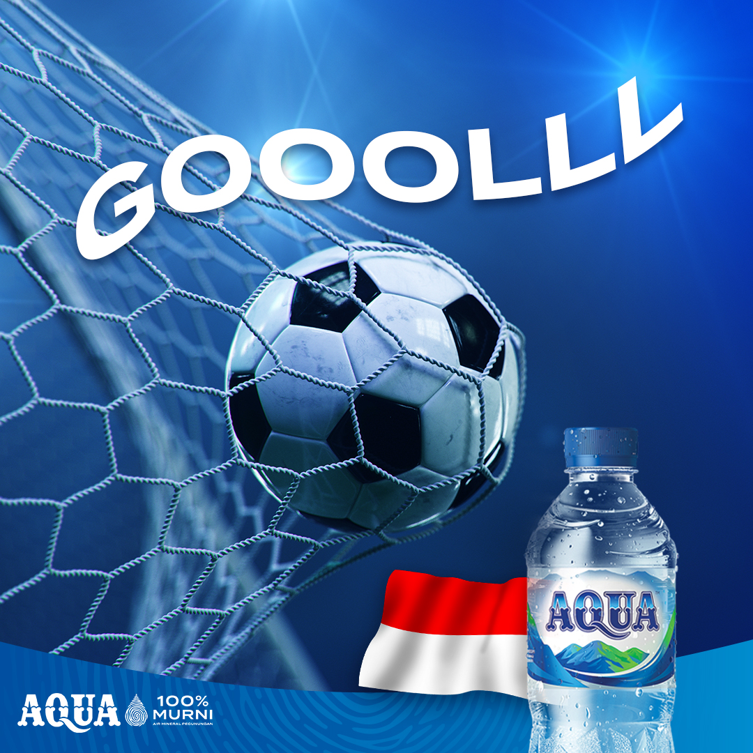 sehatAQUA's tweet photo. GOL GOL GOL GOL GOL GOL GOL GOL GOL
GOOOOOOOOOOOOLLLLLLLLLLLLLLLL!!!!!!
Biar ga seret teriak, break bentar dan #AQUADULU yang dingin alami biar semangat teriak lagi!
#Indonesia #MASIDN #aquadulu #TimnasDay https://t.co/pZsBC59tAB