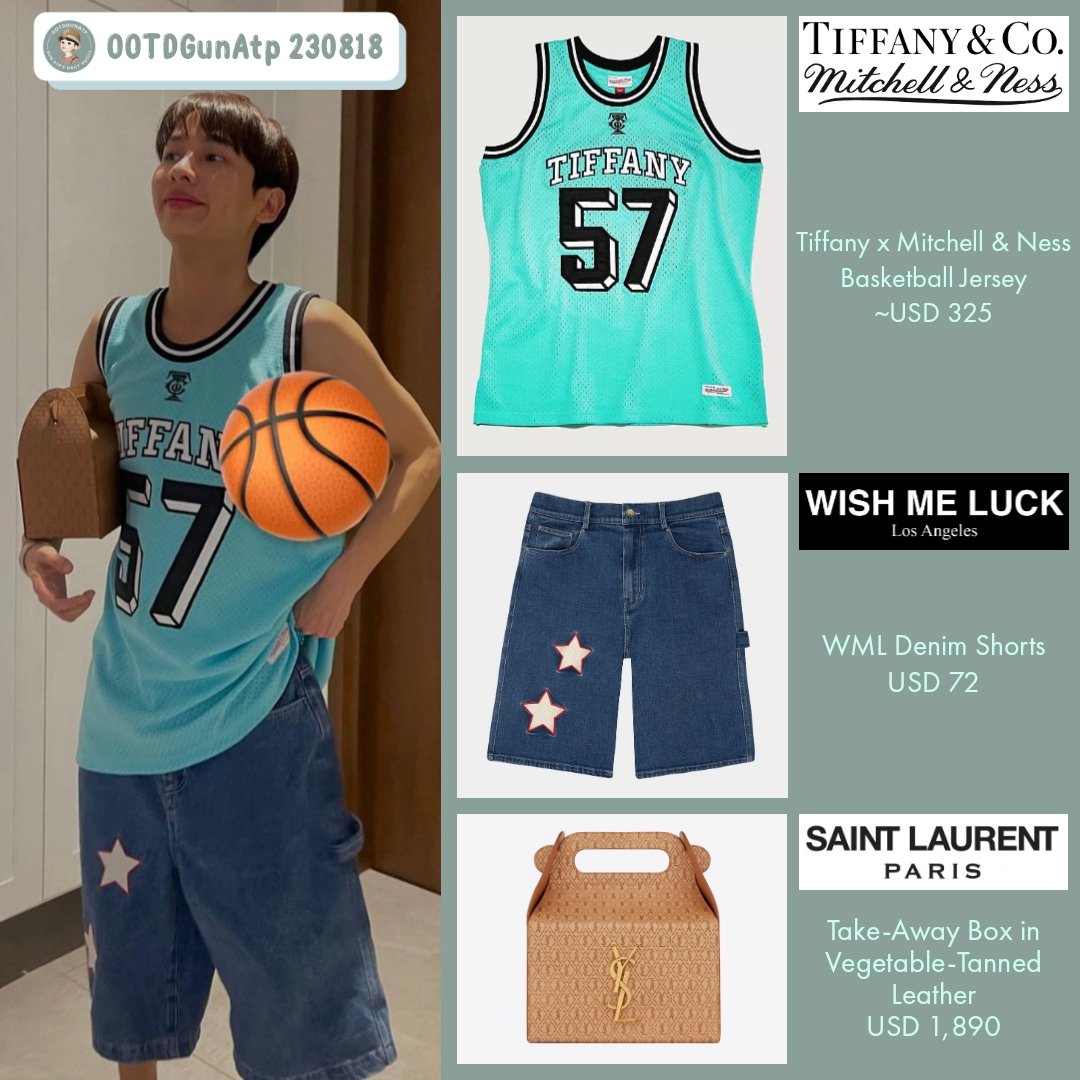 Tiffany x Mitchell & Ness Basketball Jersey