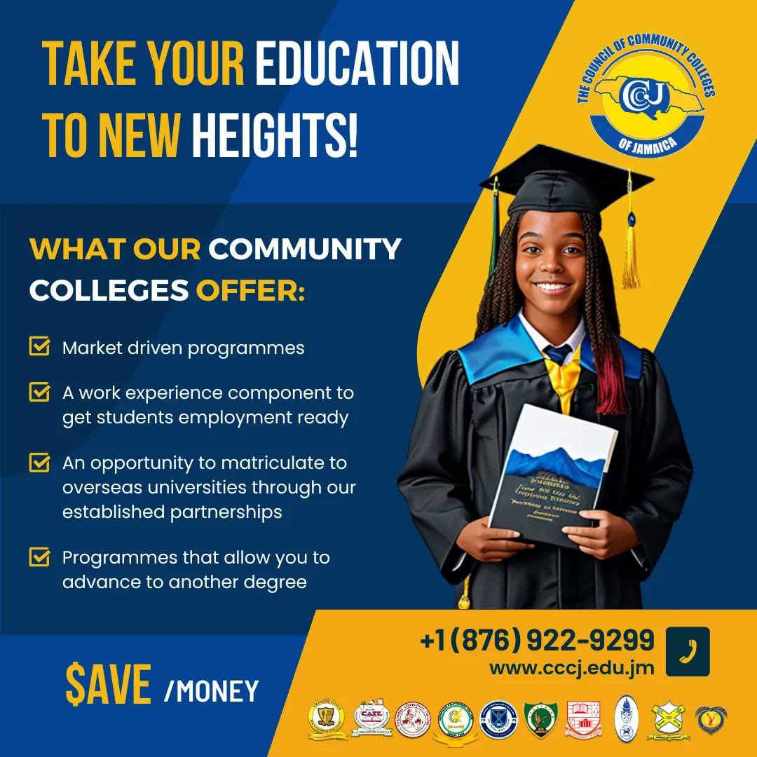 The Council of Community Colleges of Jamaica tweet media