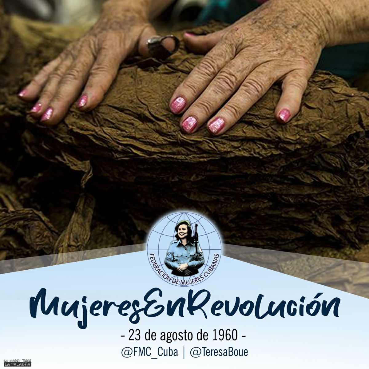 "La mujer está realizando una tarea activa y la mujer, organizada, puede contribuir grandemente a hacer desaparecer los últimos vestigios de discriminación. #MujeresEnRevolución #CubaPorLaVida #CubaCoopera#MartíVive  <a href="/cubacooperaven/">Brigada Médica Cubana en Venezuela</a> <a href="/MINSAPCuba/">Ministerio de Salud Pública de Cuba</a> <a href="/japortalmiranda/">José Angel Portal Miranda</a>