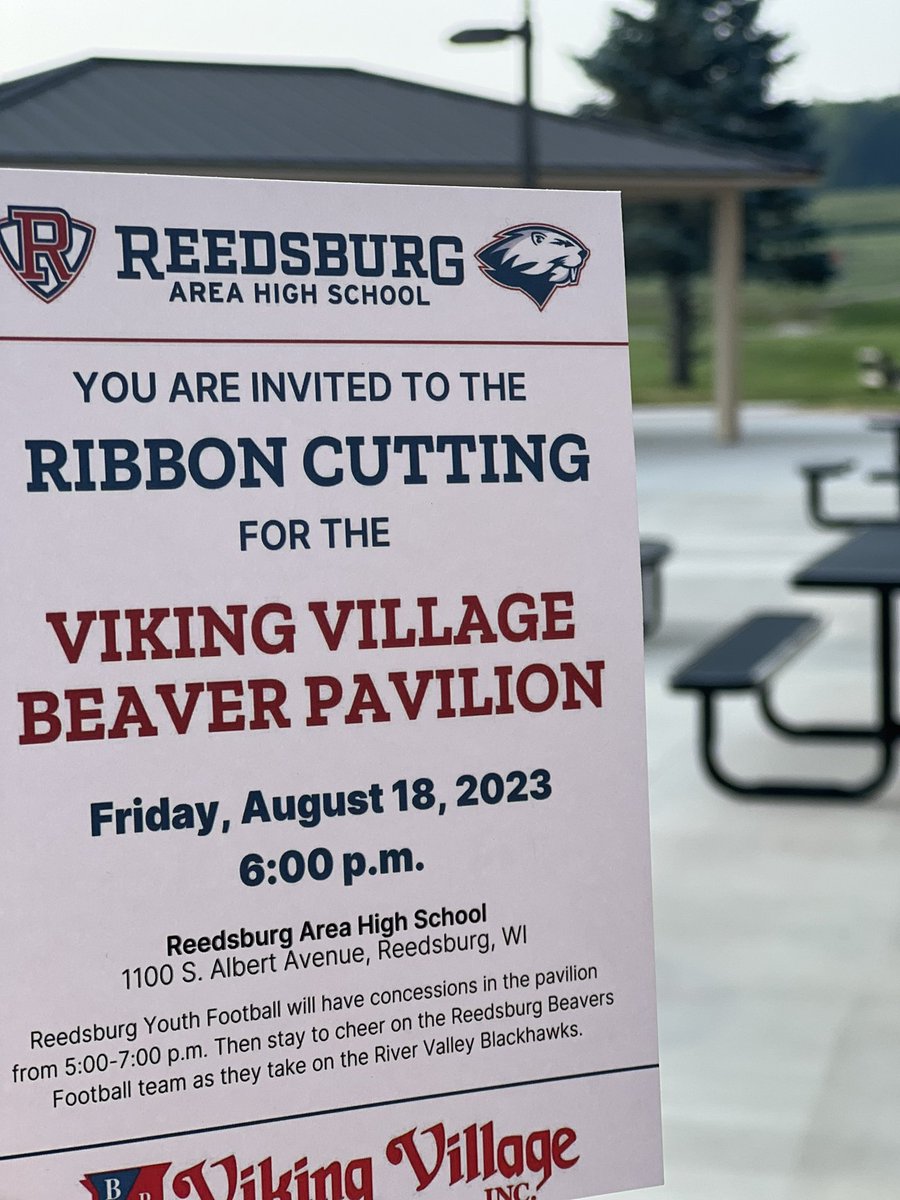 Just a few hours away from a BIG Friday night @RAHSburg #ReedsburgPride #community