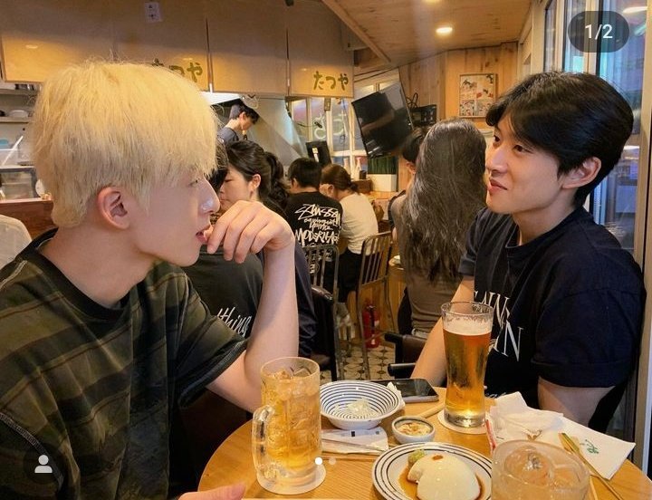 It's so good see Siheon (with blond hair) and Yeonkuk together again.
#느와르 #김시헌 #김연국 <a href="/Noir__official/">Noir_Official</a>
