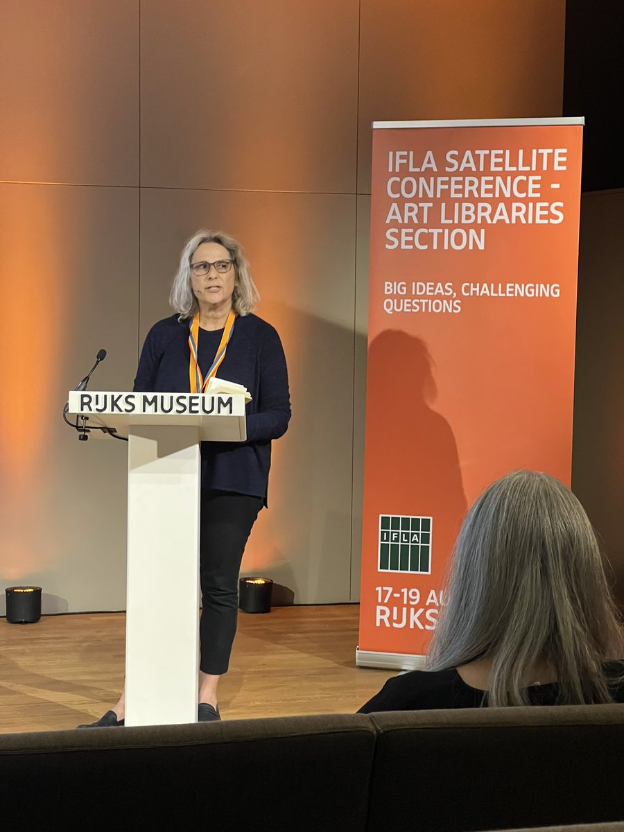 IflaArt's tweet photo. Future of Art Bibliography: Looking Back to Look Ahead
Kathleen Salomon (Getty Research Institute) #iflaart #artlibrary https://t.co/7WNRMzKTlo