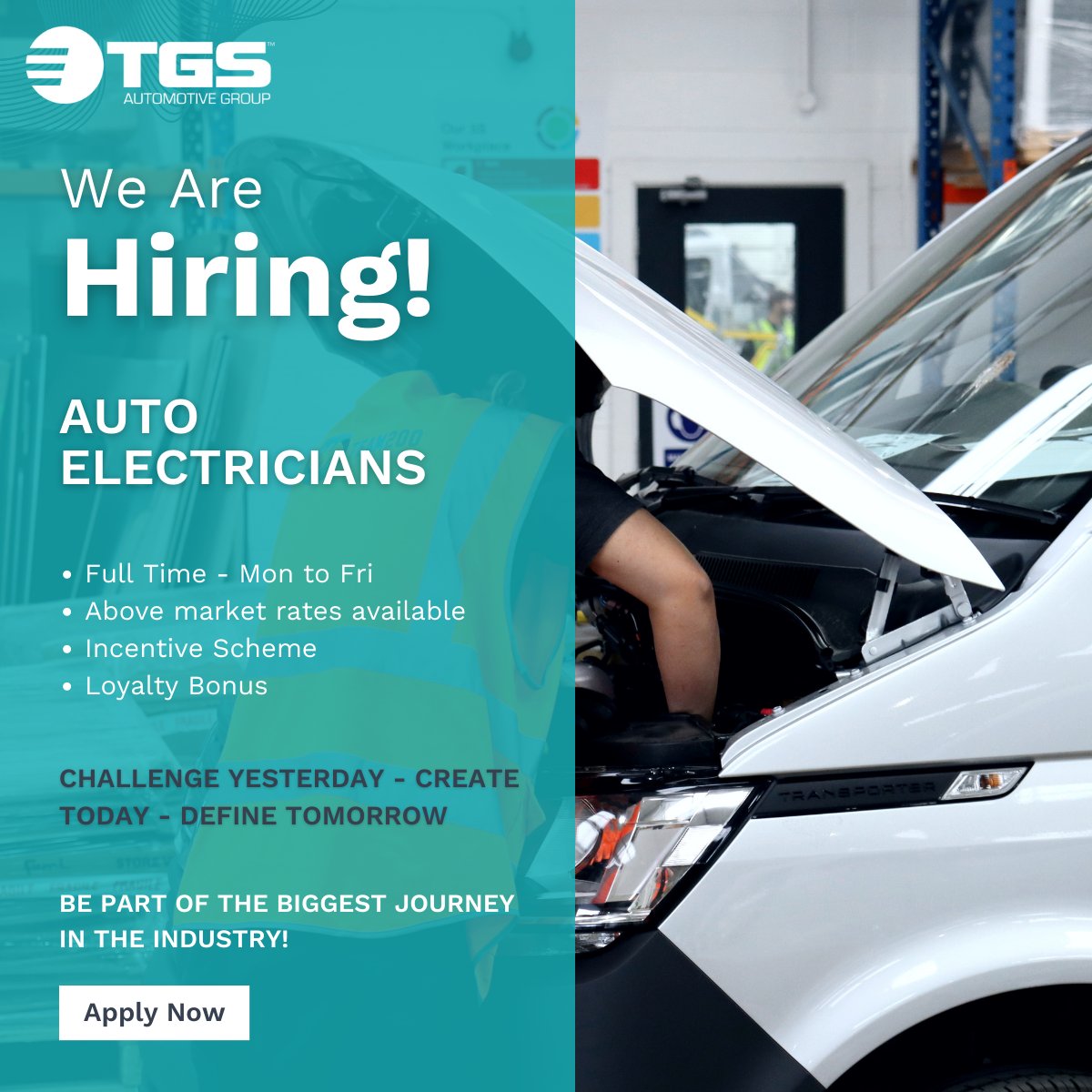 We're currently looking for trained LCV electrical technicians. The role requires a qualified electrician - please provide qualifications upon application.

Click the link to apply: uk.indeed.com/job/auto-elect…

#TGSAutomotiveGroup #hiring #autoelectrician #electrician #technician
