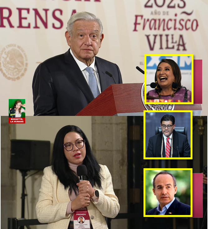 elgatopolitico_'s tweet photo. 🔴🔴Atención.
Revelan en la mañanera que el TEPJF y el INE, a través del Magistrado Presidente del TEPJF, Reyes Rodríguez Mondragón, están buscando hacer una mega censura para que AMLO nunca más pueda hablar de los 1400 millones de las empresas de Xóchitl Gálvez.
Resulta que este magistrado fue también el Coordinador de asesores de Felipe Calderón el 2011. Toda una mafia en acción.
#Mañanera #ConferenciaPresidente