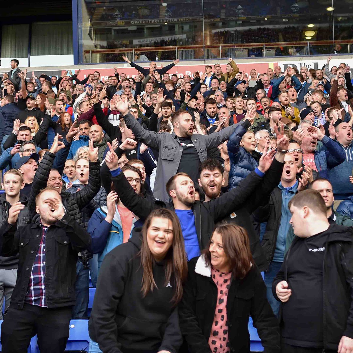 👏 3,937 of you will be getting behind Shaun &amp; the lads at the Toughsheet Community Stadium tomorrow. 👊

Thank you for your incredible support 💙

#wafc 🔵⚪️